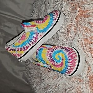 TieDye Toddler Vans